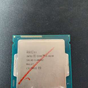 议价I5 4670CPU正式版无暗病咨询