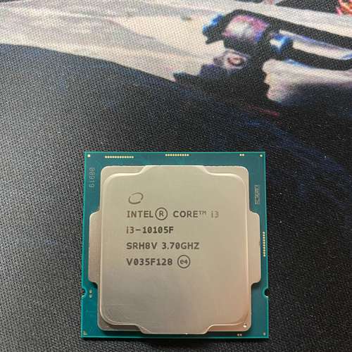 议价I3-10105F CPU  实物拍摄  成色如图  无暗病咨询