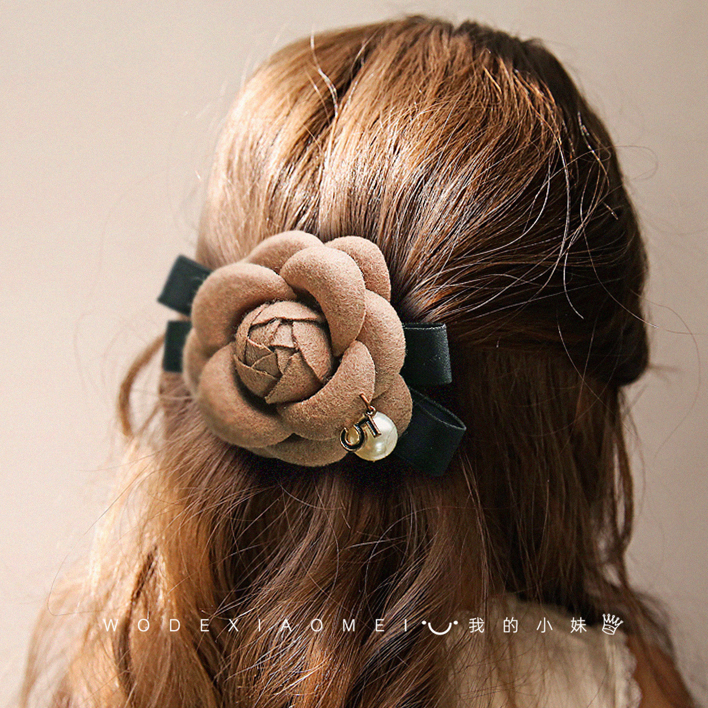 韩国甜美山茶花发夹女孩公主时尚小香风高级感后脑勺发卡夹子头饰,童装/婴儿装/亲子装,发饰,淘宝优惠券,粉丝福利购,淘宝优惠卷