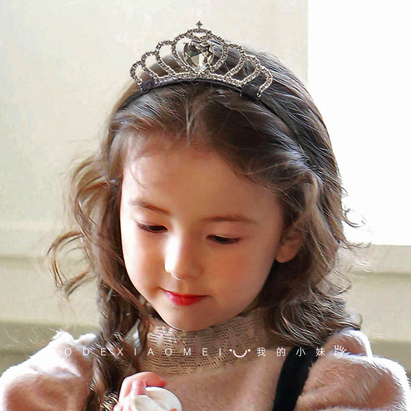 儿童皇冠发箍女韩国甜美王冠发卡