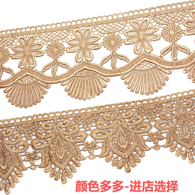 窗帘沙发椅套包边车套坐垫花边布料拼接装饰辅料水溶花边孔雀花,居家布艺,花边,淘宝优惠券,粉丝福利购,淘宝优惠卷