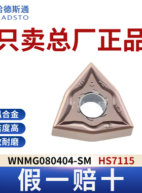 哈德斯通数控刀片WNMG080404/08-SM HS7115高温合金正品假一赔十
