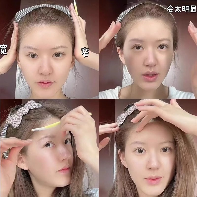 赵露思同款蝴蝶结刘海贴感豹纹前额侧边碎发整理魔术贴,饰品/流行首饰/时尚饰品新,民族风发饰,淘宝优惠券,粉丝福利购,淘宝优惠卷