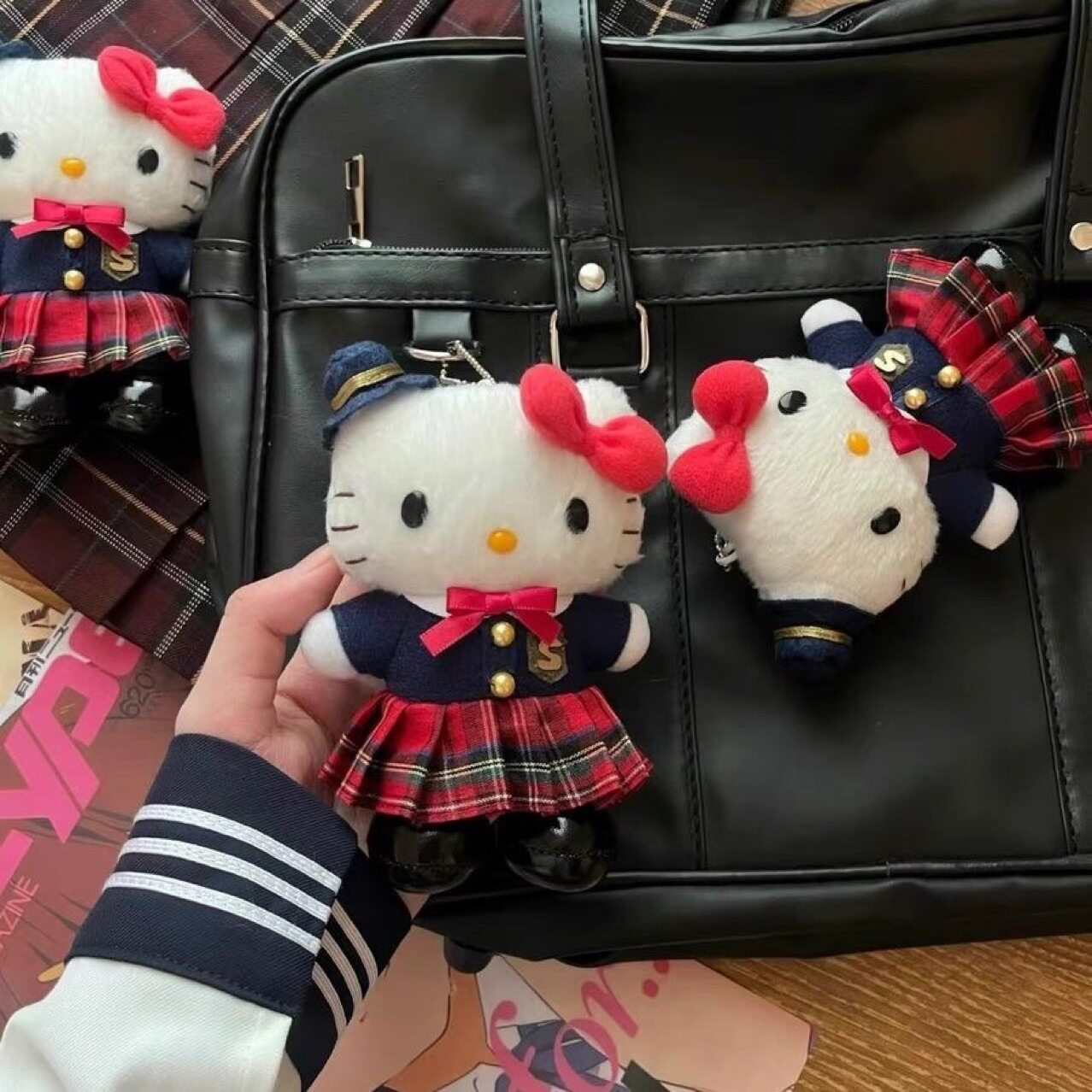 日本JK制服小挂件helloki