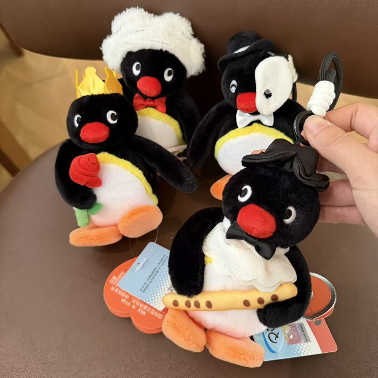 日本正版pingu小企鹅书包