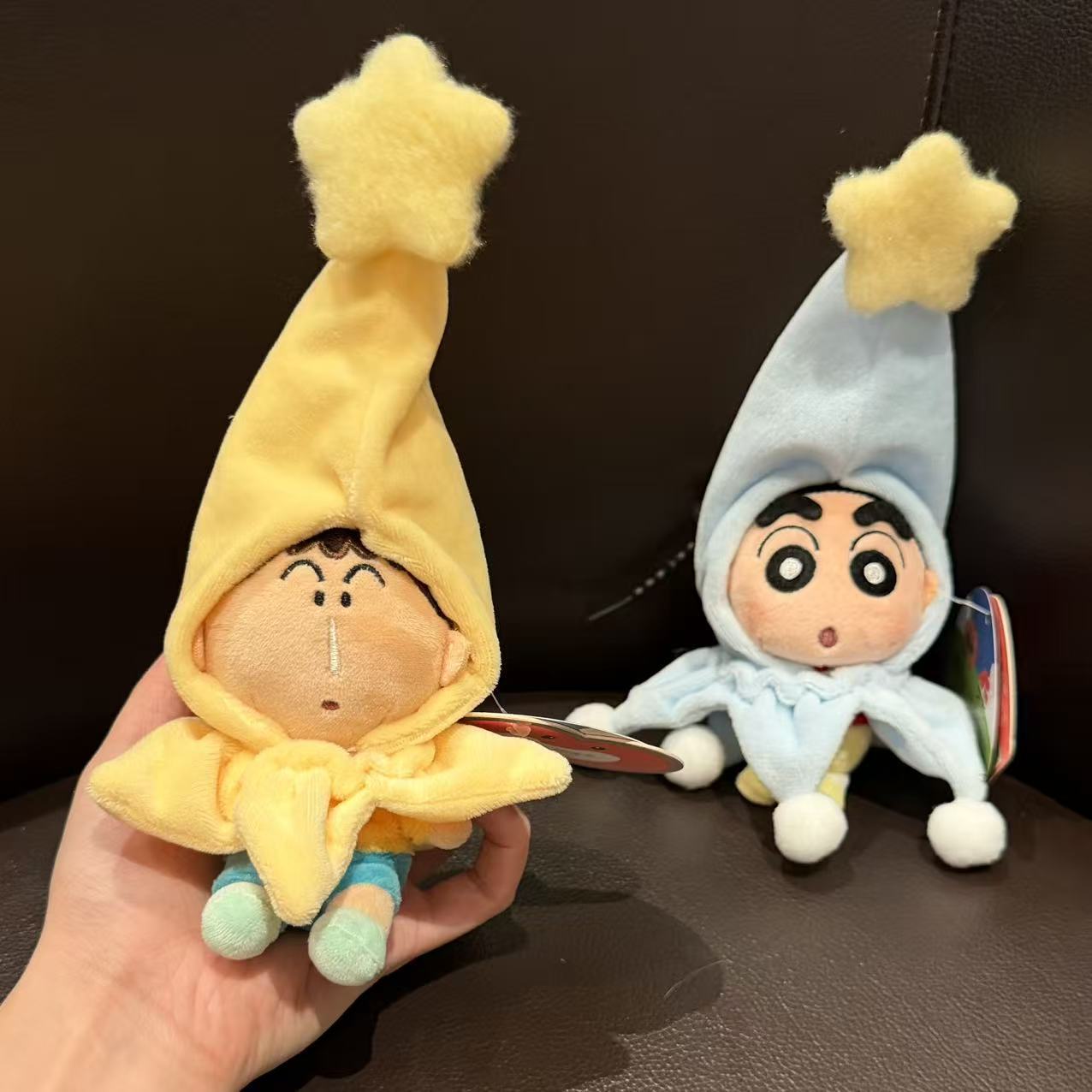 日本正版星星帽蜡笔小新
