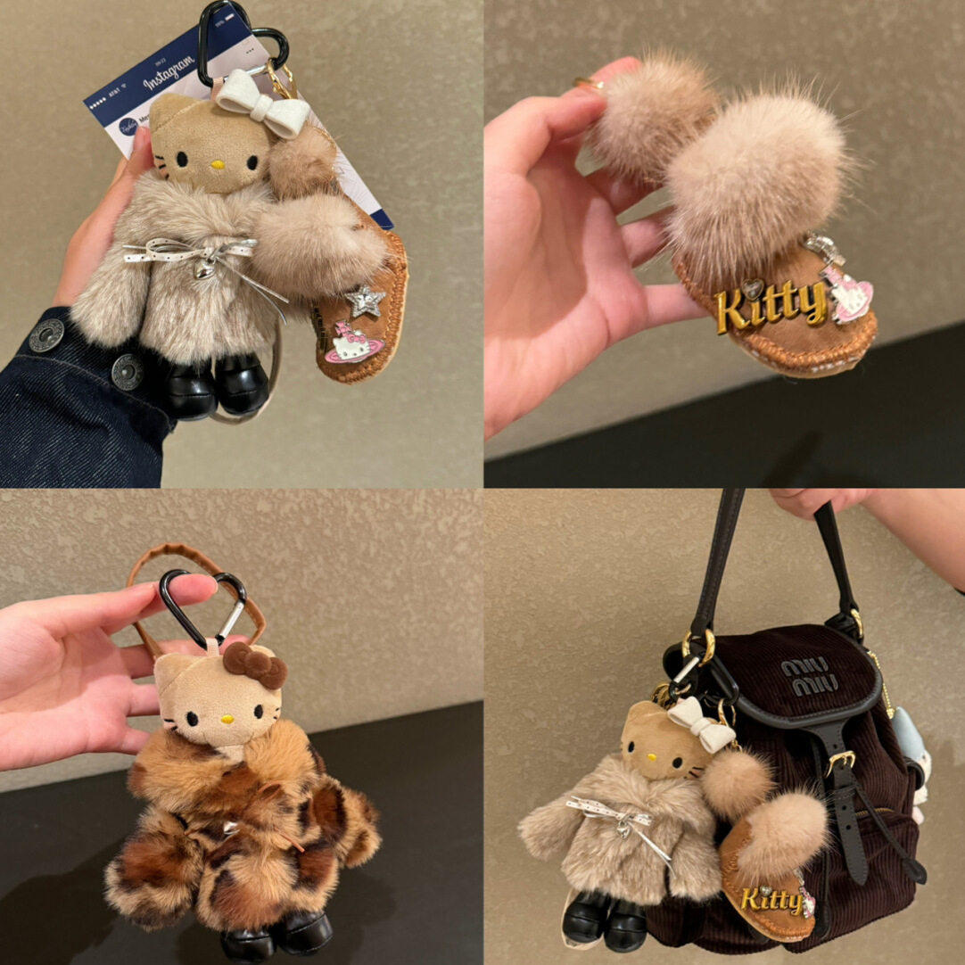 日本正品秋冬氛围感皮草k