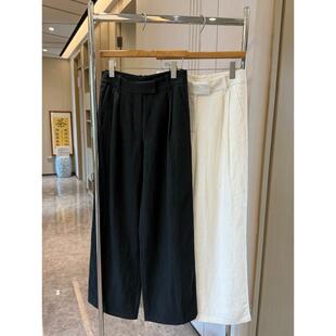 女宽松显瘦通勤简约风长裤 2026新款 百搭直筒裤