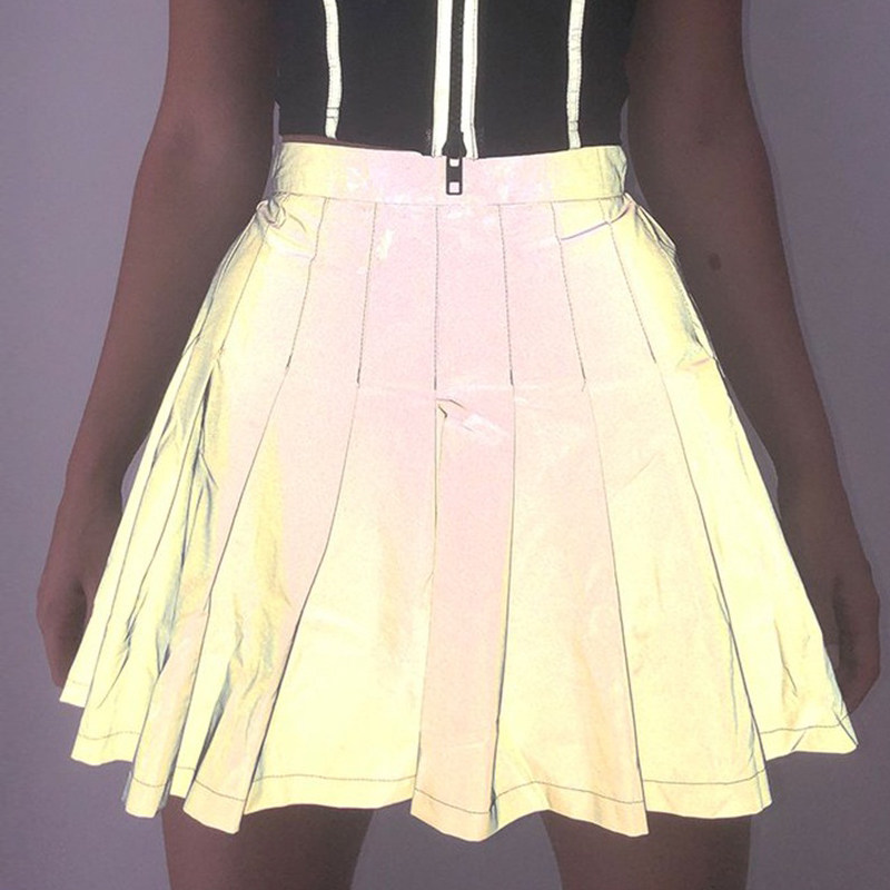 ins Ultra-fire skirt Europe and America summer new pattern Trend Versatile Self cultivation personality Reflective Paige Bouffancy A word skirtin the Women's clothing/Boutique , Skirts  category - from Buy2taobao.com to provide professional Taobao agent buy service