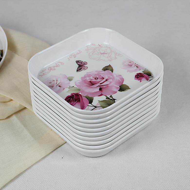 水果干碟桌面置物收纳家用吐骨头碟放垃圾分类果壳盆糖果盘子底座