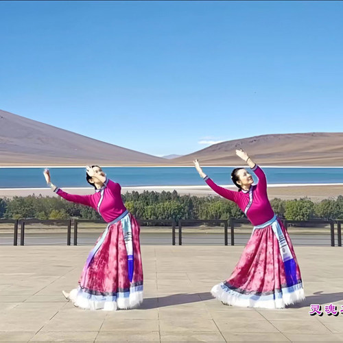 花与影苍穹唤同款广场舞演出服
