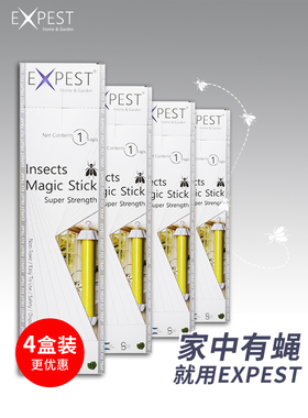 灭苍蝇家用餐厅饭店EXPEST商用苍蝇贴强劲粘蝇纸小飞虫