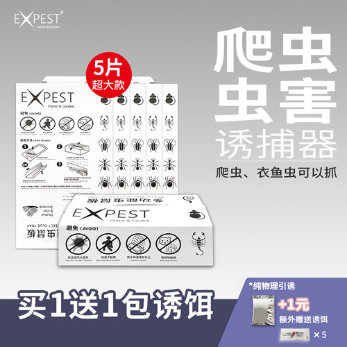 蟑螂贴爬虫子板室内粘虫板