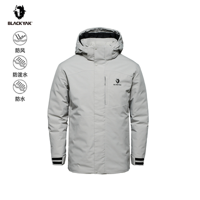 BLACKYAK/布来亚克24冬新款男士防风防水蓬松度635羽绒服WVM515