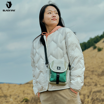 BLACKYAK/布来亚克2025冬新款女轻量鹅绒羽绒服WYW654蓬松度714