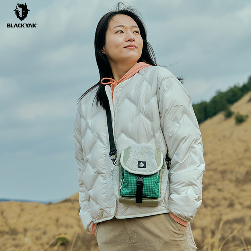 BLACKYAK/布来亚克2025冬新款女轻量鹅绒羽绒服WYW654蓬松度714