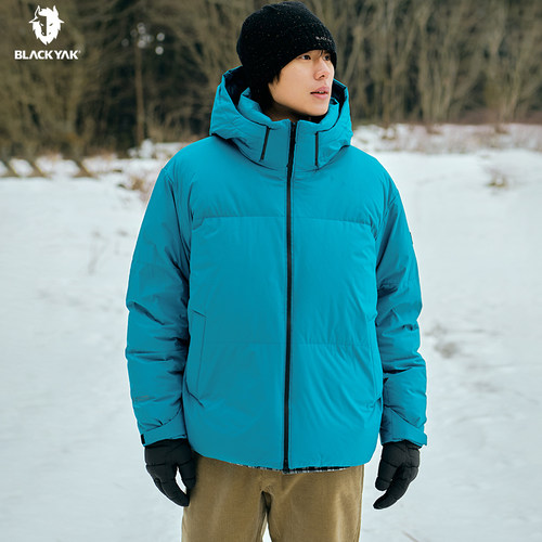 BLACKYAK/布来亚克2025冬新款男士WINDSTOPPER防风羽绒服WYM683