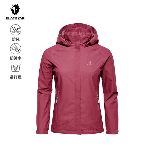 BLACKYAK/布来亚克 春秋新款户外登山防风休闲夹克外套女FVW536