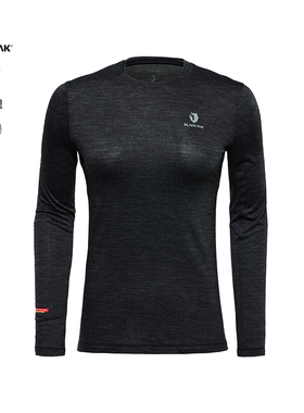 BLACKYAK/布来亚克春秋新款女士户外长袖弹力圆领T恤FVW654