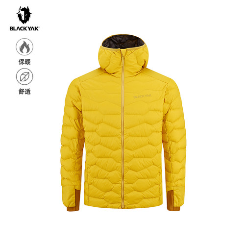 BLACKYAK/布来亚克2025冬新款男耐磨保暖轻量鹅绒羽绒服WYM659