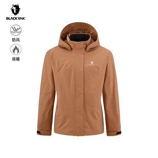BLACKYAK 女保暖防风冲锋衣三合一外套FYW632 布来亚克2025秋新款