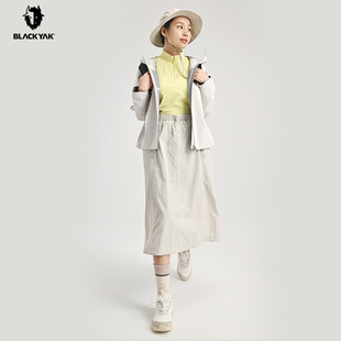 BLACKYAK/布来亚克2026春新款户外运动防泼水女半身裙SIW612