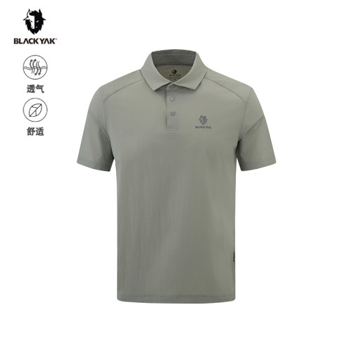 BLACKYAK/布来亚克 夏季新款男士短袖凉感抑菌POLO T恤MYM059