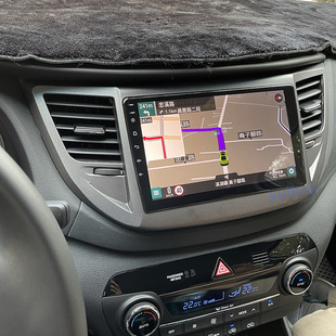 适用于海外台湾2016-2019年现代tucson安卓车机导航Carplay影音