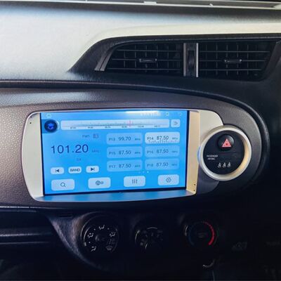 适用海外12-17年Toyota Yaris雅力士右舵中控屏全景Carplay导航