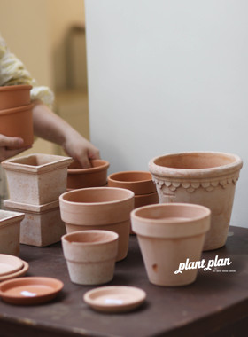 PLANT PLAN | 蔷薇之光 意大利 进口Deroma清货花器 手工陶土花盆