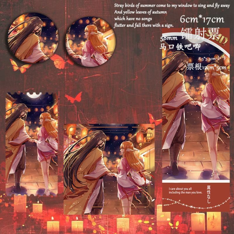 狐妖小红娘涂山苏苏东方月初王权富贵画师授权周边动漫徽章吧唧