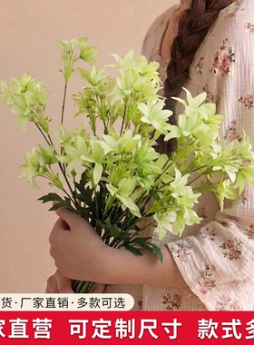婚庆7头仿真兰花插花交车仪式