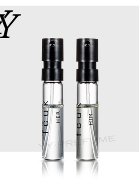 Fcuk 法式同名男士女士淡香水 玩味床第淡香水小样