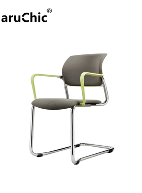 MaruChic创意设计师家具VANK PRINO北欧现代简约铁艺靠背办公椅