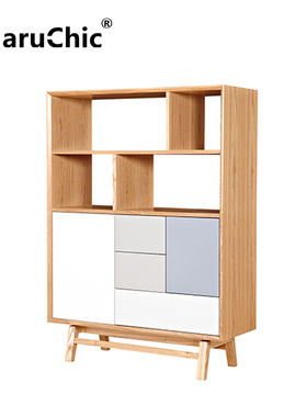 MaruChic北欧实木设计师家具 monterey storage unit书架 置物