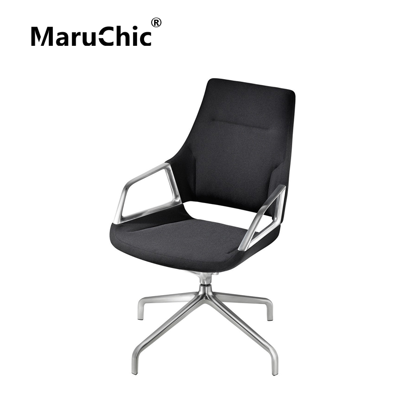 MaruChic创意办公家具graph chair四星脚老板矮背中班椅