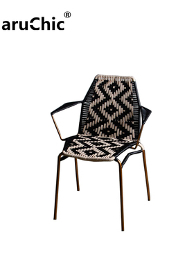 MaruChic创意设计师家具La Perla II北欧户外庭院花园露台餐椅