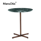 MaruChic创意设计师家具 现代简约大理石边几 table意式 joy tea