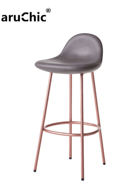 MaruChic创意设计师家具 Pebble Padded Stools 北欧极简高脚椅