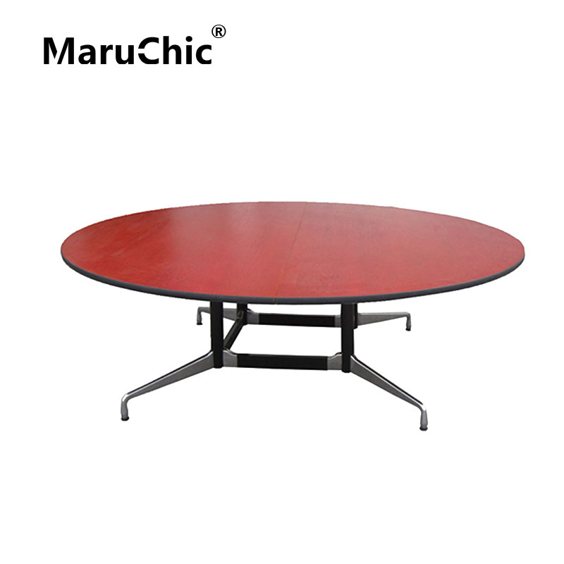 MaruChic创意设计师家具eames roundtable伊姆斯洽谈会议办公桌