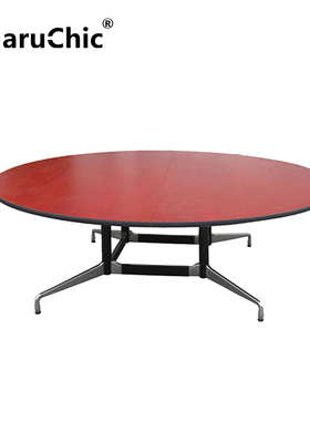 MaruChic创意设计师家具eames roundtable伊姆斯洽谈会议办公桌