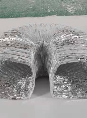 包邮通风管铝箔伸缩软管方形erro机排风管油烟机烧烤车排烟方形管