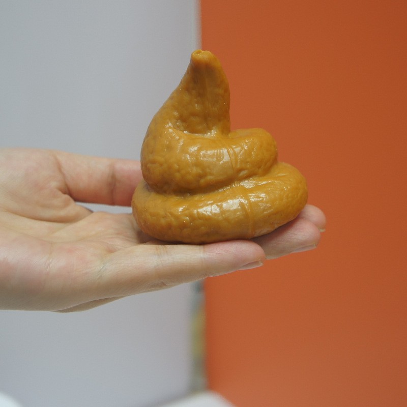 吐舌头大便便钥匙扣整蛊挤压新奇减压仿真便便捏捏乐圣诞节礼物