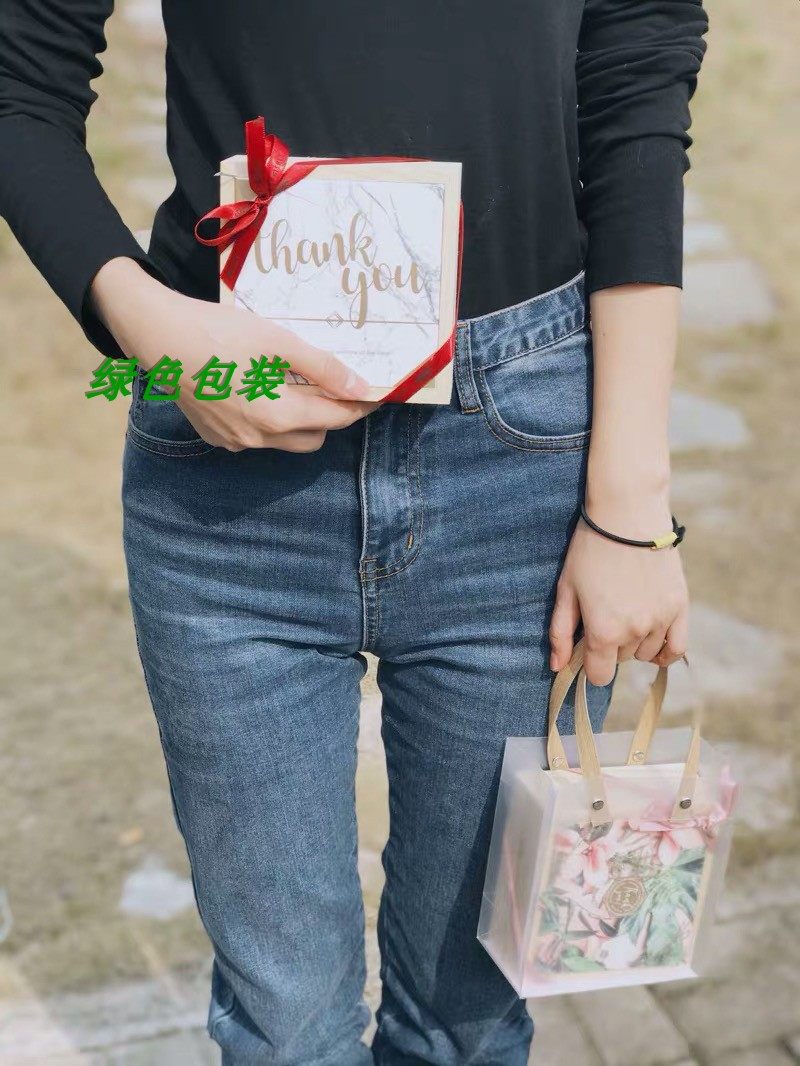 pp半透明磨砂礼品袋 伴手礼手提袋 烫金喜糖袋 specially for you