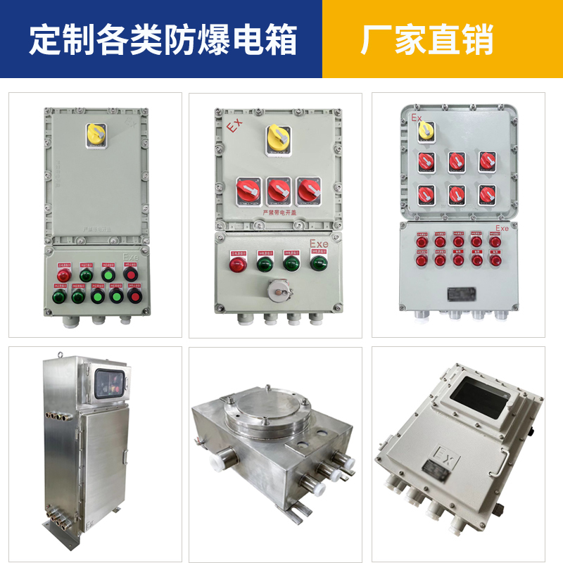 直销不锈钢防爆配电箱防爆配电柜定制照明仪表箱电源检修插座箱接-封面