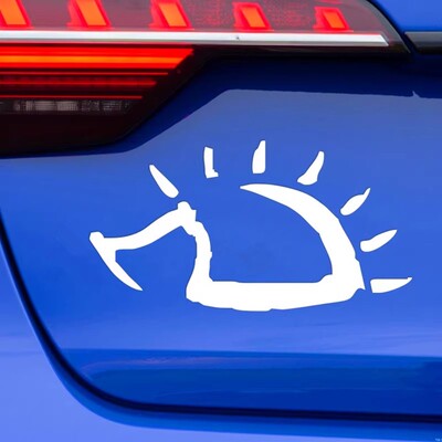 小刺猬专属米尔大哥自由赵雷巡演周边同款潮标志装饰创意贴纸防水