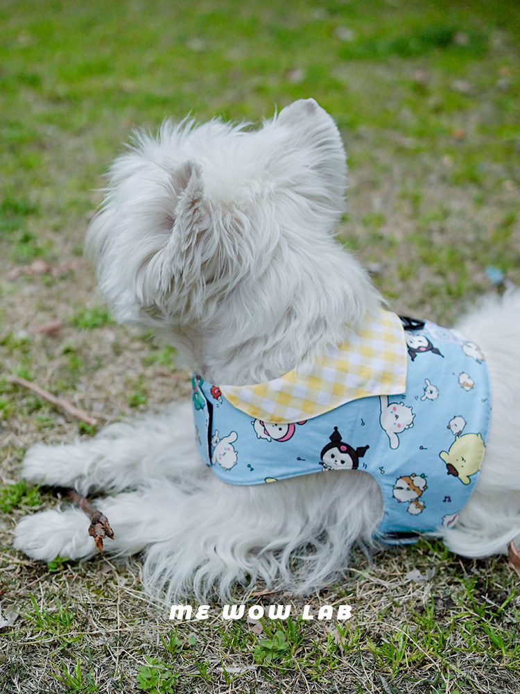 mewowlab懵物|宠物胸背衣西高地雪纳瑞比熊正版三丽鸥狗狗胸背