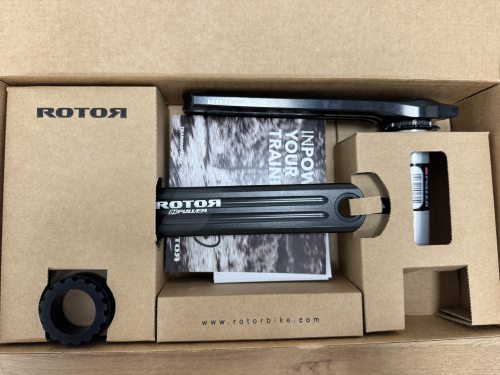 ROTOR 曲柄轴心牙盘功率计高强度环法品牌