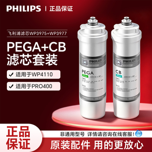 飞利浦厨下净水器复合型过滤芯WP3975活性炭滤网整体式抛弃型滤水