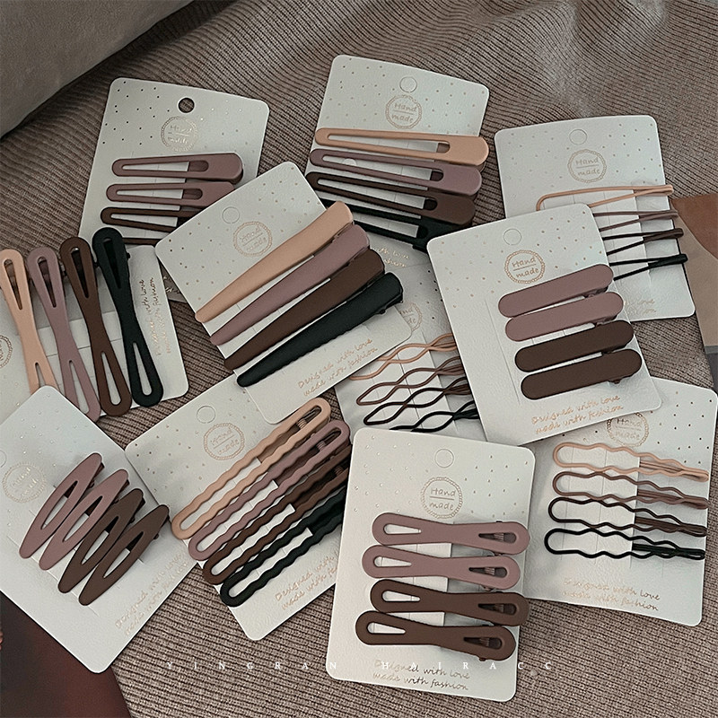 时尚紫粉色金属边夹发卡子头饰少女侧边刘海碎发夹大号鸭嘴夹发饰,饰品/流行首饰/时尚饰品新,发饰,淘宝优惠券,粉丝福利购,淘宝优惠卷